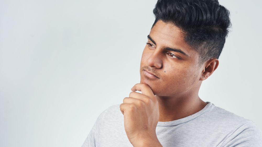 Mental Health Awareness Person Thinking - Shanti Mindcare Blog